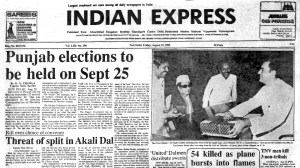 Punjab Polls, Akali Split Threat, Akali Split, UK Plane Disaster, Thimphu Talks, Forty Years Ago, editorial, Indian express, opinion news, current affairs
