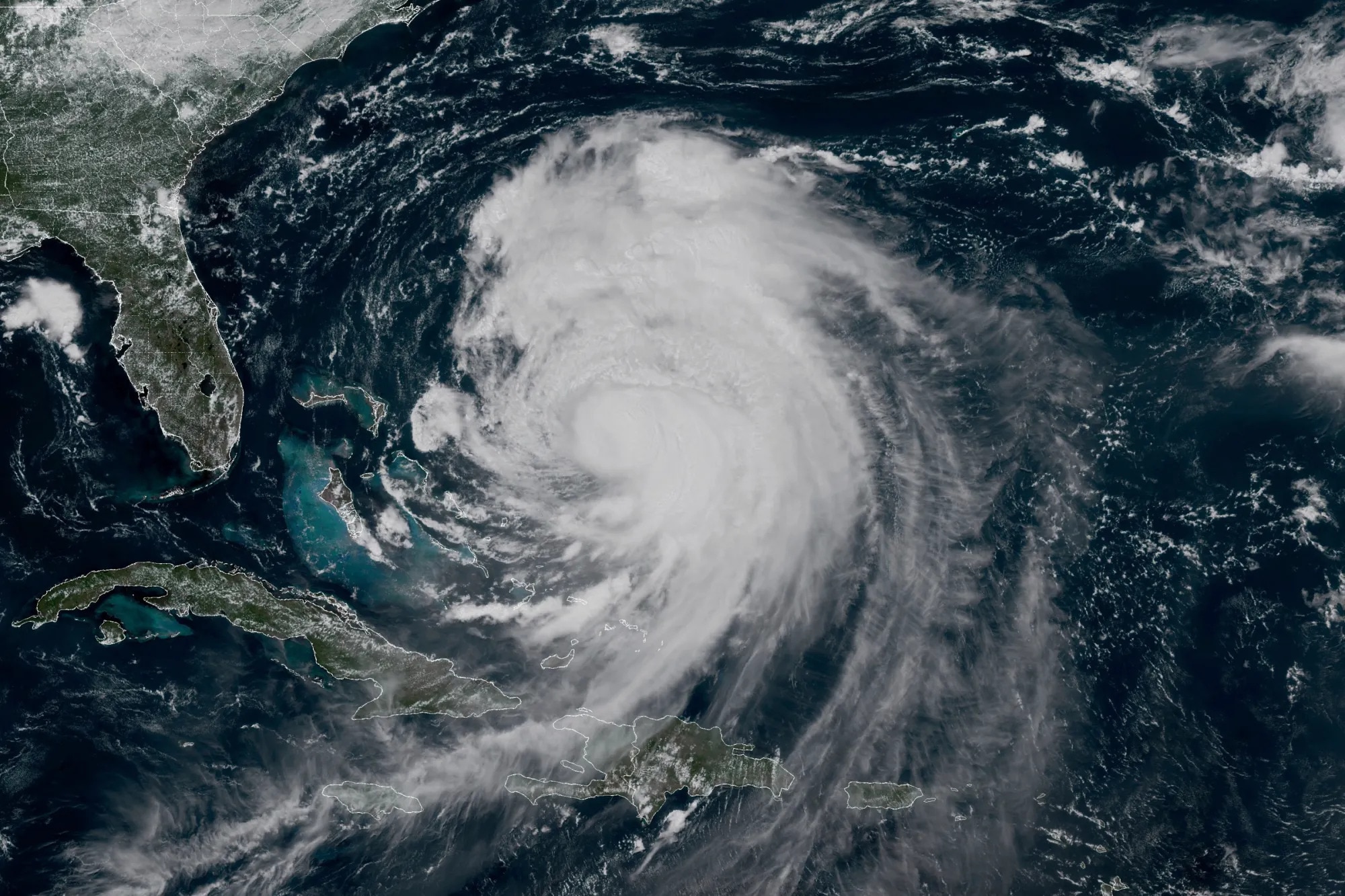 Hurricane Erin bringing ‘life-threatening surf and rip currents’ along US East Coast, says weather agency