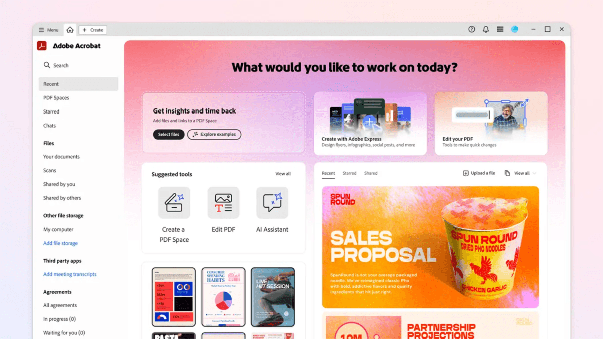 Acrobat Studio is a new platform that uses AI to turn your PDFs into easy to digest guides, presentations and infographics.