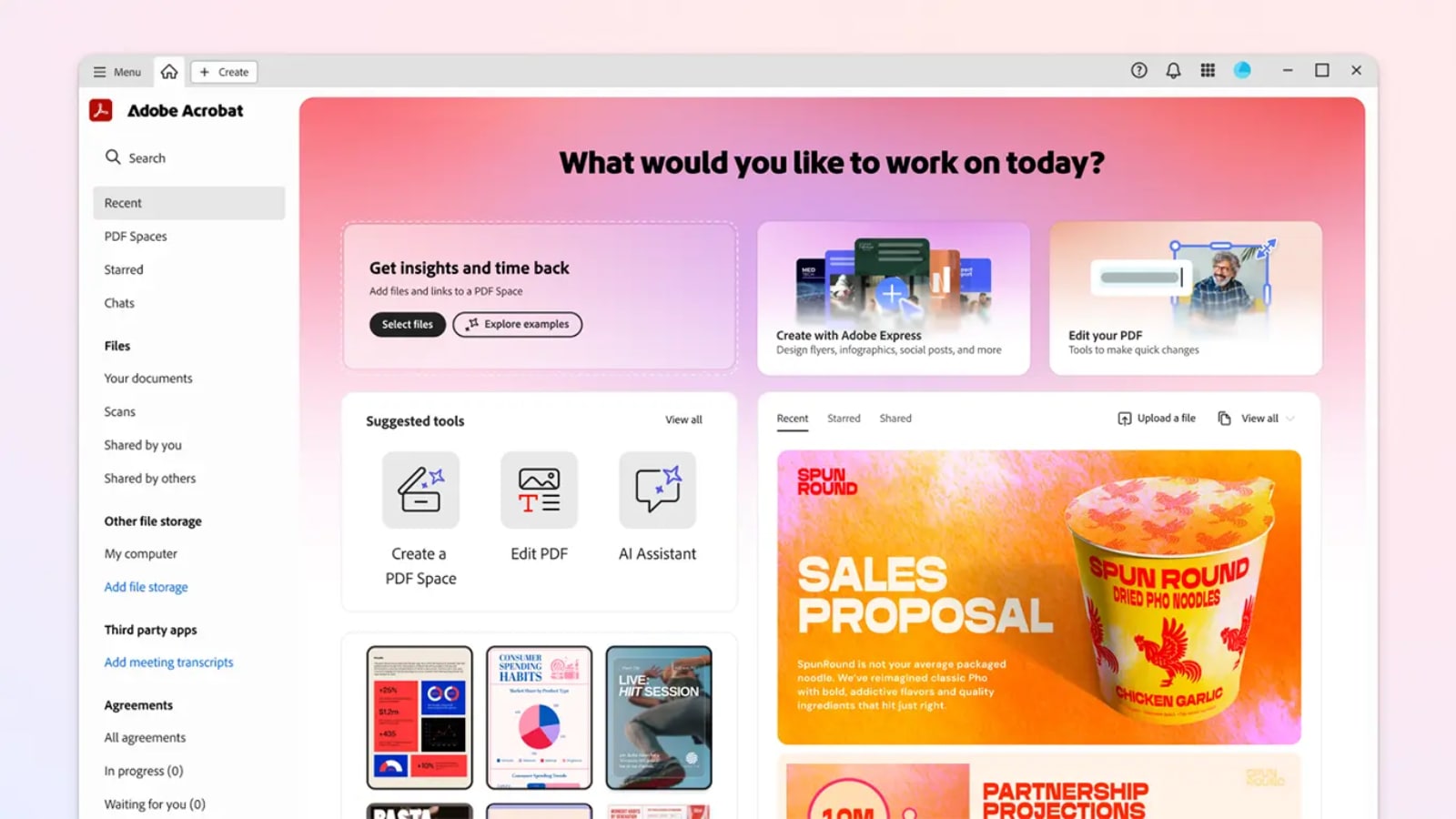 Acrobat Studio is a new platform that uses AI to turn your PDFs into easy to digest guides, presentations and infographics.