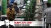 At a shoe factory near Agra, one of India’s largest footwear manufacturing hubs.