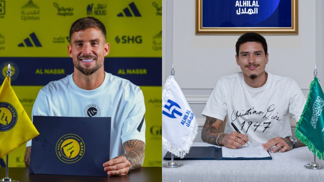 Inigo Martinez joins Al Nassr while Darwin Nunez signed by Al Hilal. (X)