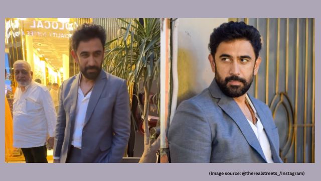 "We are portrait photographers and content creators. We stranger portraits,” the woman says in the video (Image source: @therealstreets_/Instagram)