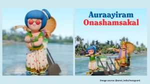Onam, the 10-day-long harvest festival, is observed in the Chingam month on the Malayalam solar calendar (Image source: @amul_india/Instagram)