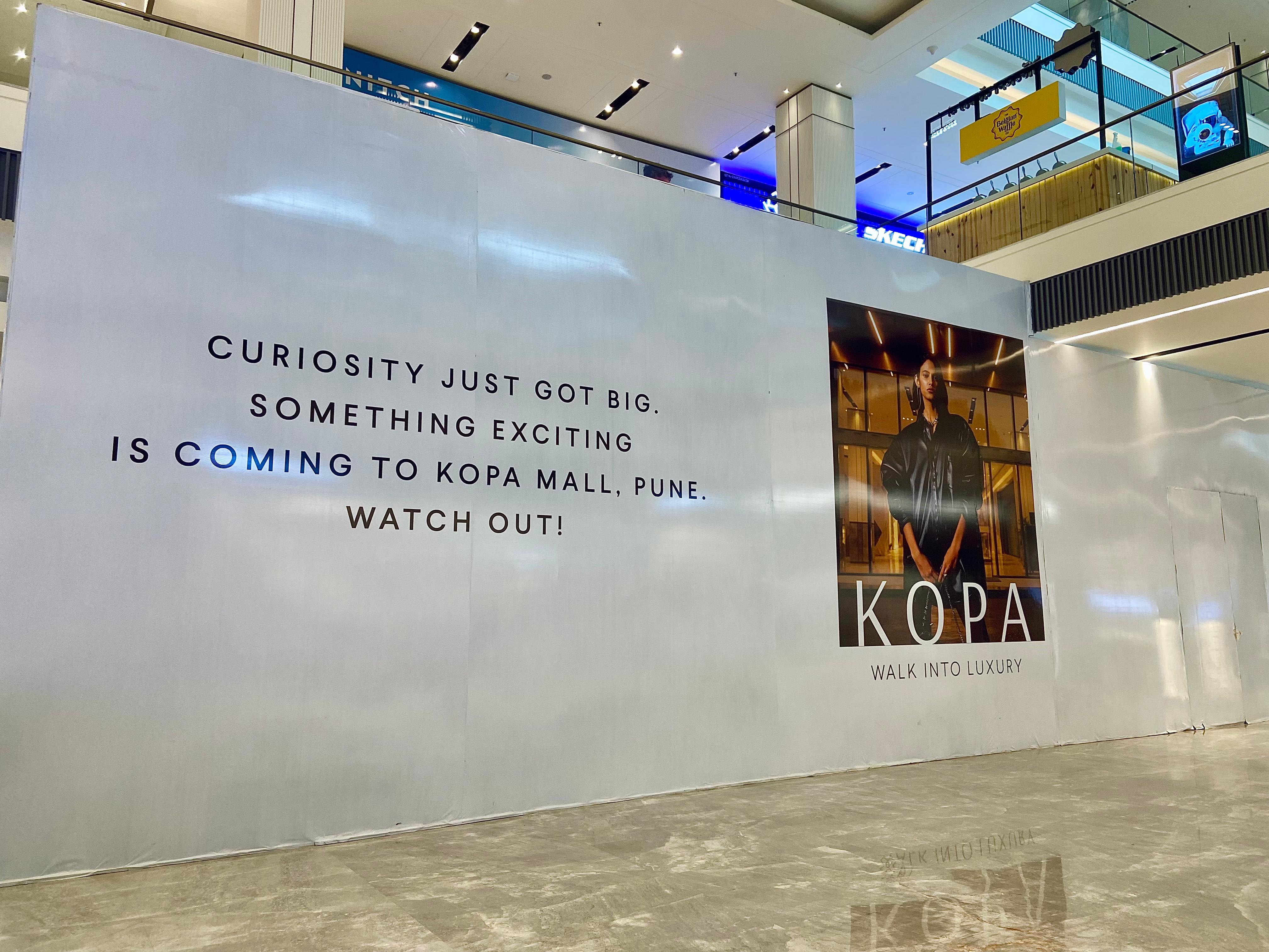 Apple's Pune retail store is located on the ground floor of KOPA Mall, Koregaon Park.