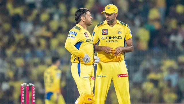 Ashwin hailed MS Dhoni's commitment to CSK and the IPL at the age of 44. (BCCI)