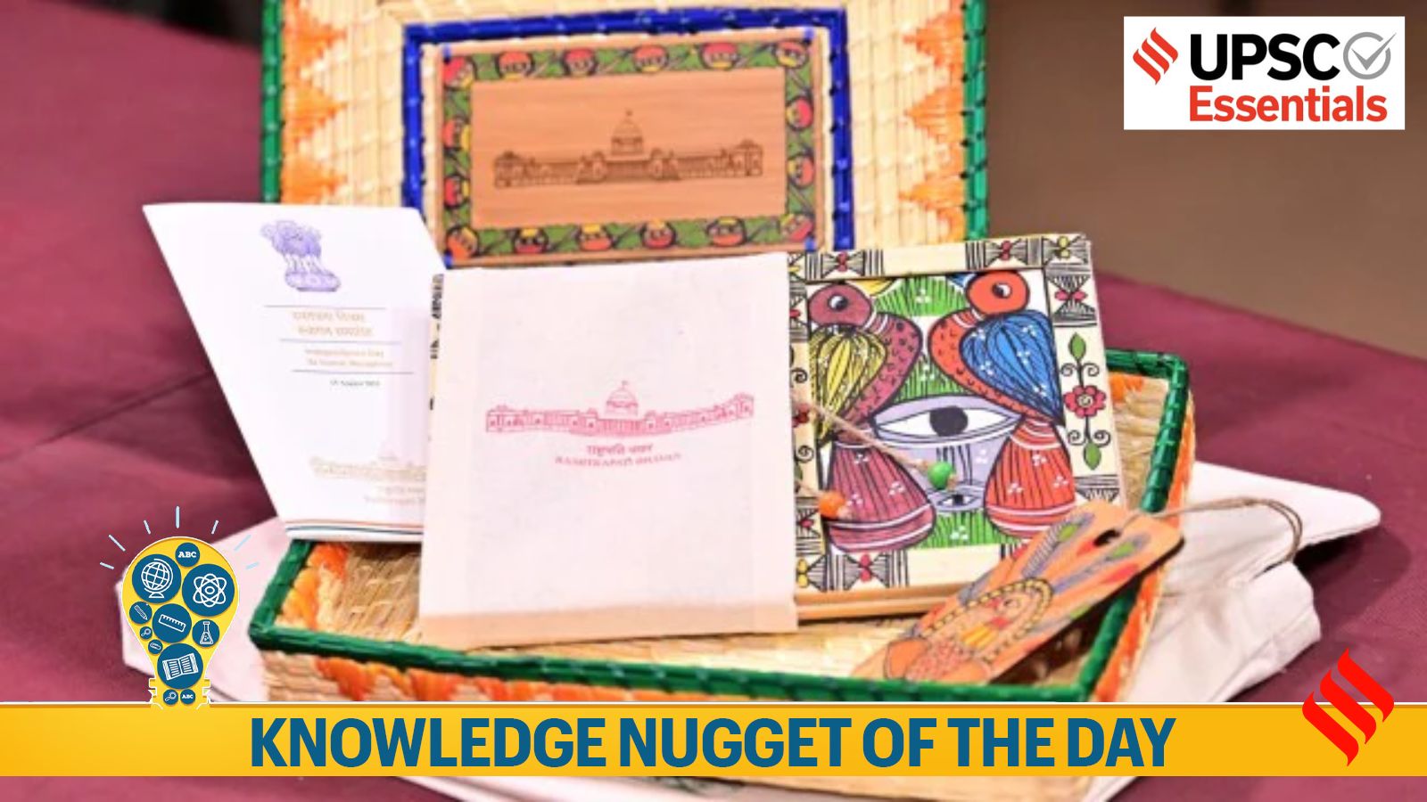 Independence day, At home invite box of President, art, upsc