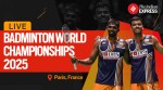 Satwik-Chirag at the BWF World Championships Semifinal. (Badminton photo)