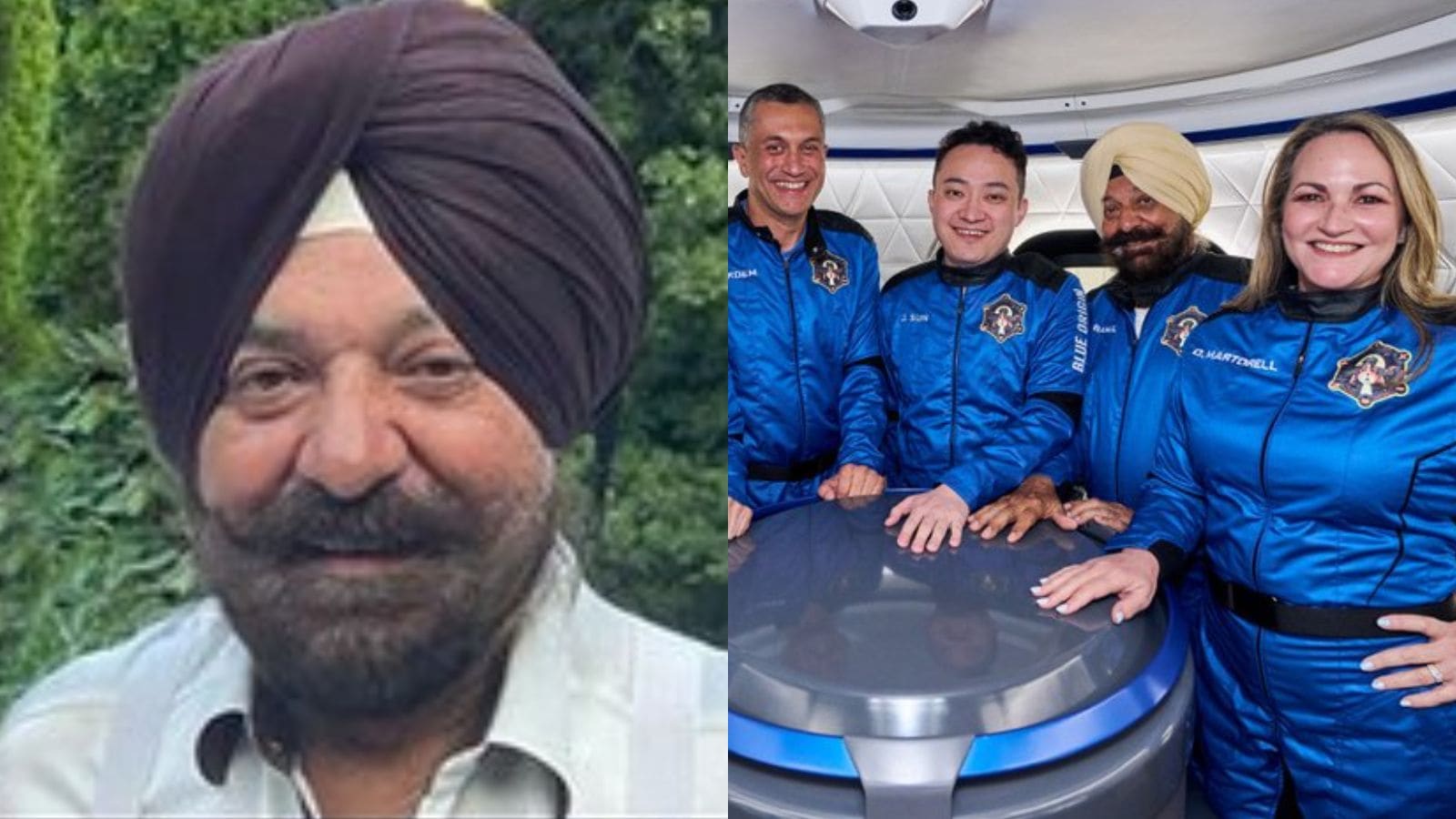 Agra-born Arvi Bahal to join Blue origin's space mission on August 3