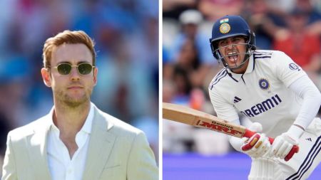 Stuart Broad snubbed Shubman Gill from his combined IND-ENG Test XI. (Reuters/AP)