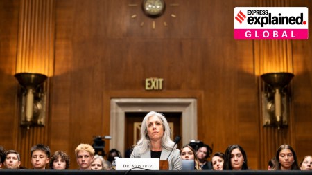 Susan Monarez, the CDC director, appears during her Senate confirmation hearing on Capitol Hill in Washington, June 25, 2025.