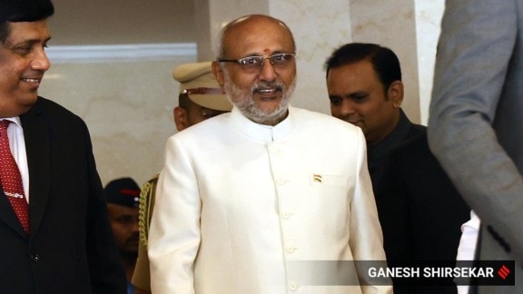 Maharashtra Governor CP Radhakrishnan. (Express Photo)