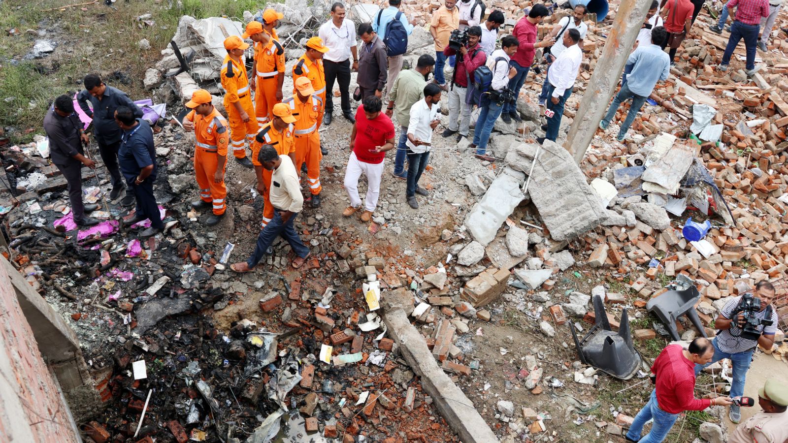 Couple killed, 5 injured in blast in Lucknow house being used to make firecrackers