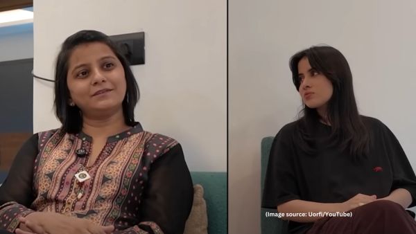 When asked about the emotional toll the incident took on her, 'Chatori Rani' shared that she gained weight due to depression following her son's demise (Image source: Uorfi/YouTube)