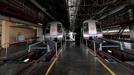 Foreign nationals ‘flee’ after making graffiti at DMRC yard, LOCs likely