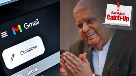 Google has asked Gmail users to update passwords after data breach; Former V-P Jagdeep Dhankhar (right) has re-applied for MLA pension.