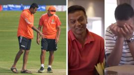 In a fun banter during their recent interaction, Dravid and Ashwin revisited a 2023 BGT incident. (PTI/YouTube)