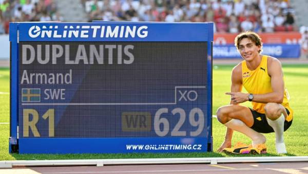 armand Duplantis Wold record