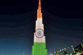 On Independence Day Dubai’s Burj Khalifa to be lit up in India’s tricolour