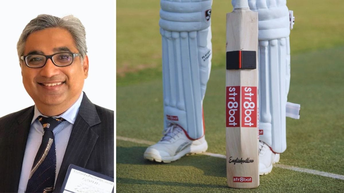 The lightweight sensor attaches to the cricket bat and monitors the motion that is later translated into data points. (Express Image/str8bat)