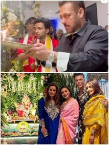 Ganesh Chaturthi 2025: Salman Khan’s Bappa arti to Rani Mukerji-Karan Johar’s Ganpati celebrations