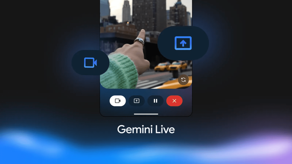 Gemini Live lets you engage in a real-time conversation with the AI chatbot and even analyse things it sees through the camera.