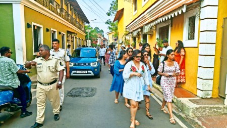 Goa , Goa government, Goa Tourism Minister Rohan Khaunte, Rohan Khaunte, Spanish municipality, Tarifa, Indian express news, current affairs