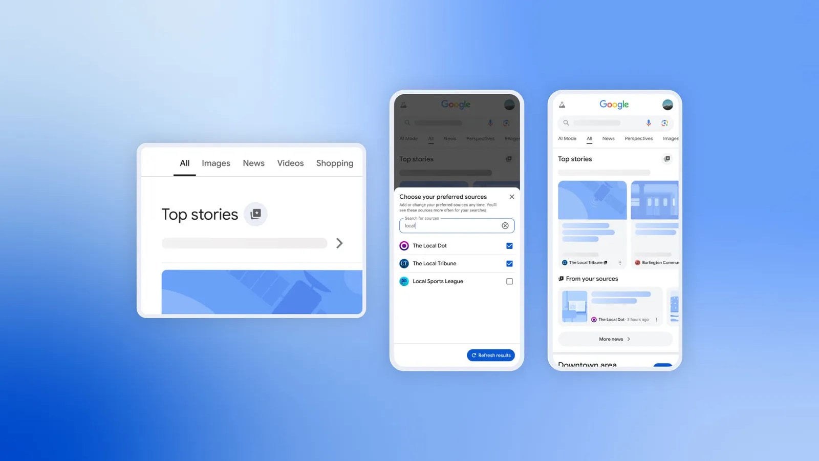 Google's new Preferred Sources feature will help you get the latest news from your favourite news website or outlet.