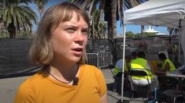 Greta Thunberg Gaza