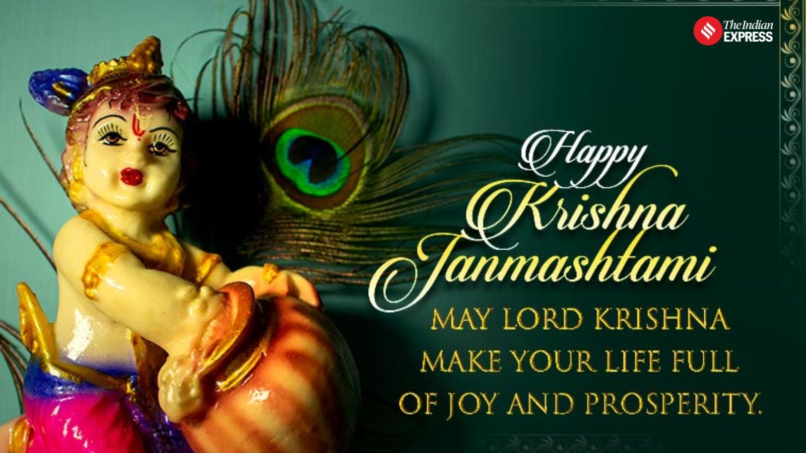 Happy Janmashtami! May your soul dance to the rhythm of Krishna’s flute.