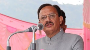 Himachal Pradesh Industry Minister Harshwardhan Chauhan