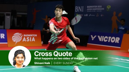 Hu Zhe'an is the next big shuttler from China trained to take over the badminton world. (BadmintonAsia/Instagram)