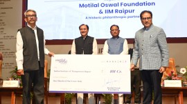 The agreement was signed at DDU Auditorium, Raipur, in the presence of the Chief Minister Vishnu Deo Sai and Deputy Chief Minister Vijay Sharma