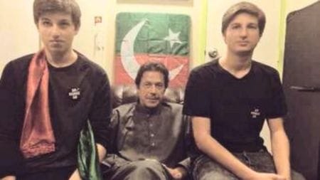 Pakistan Imran Khan sons