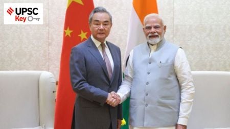 upsc key, india, china