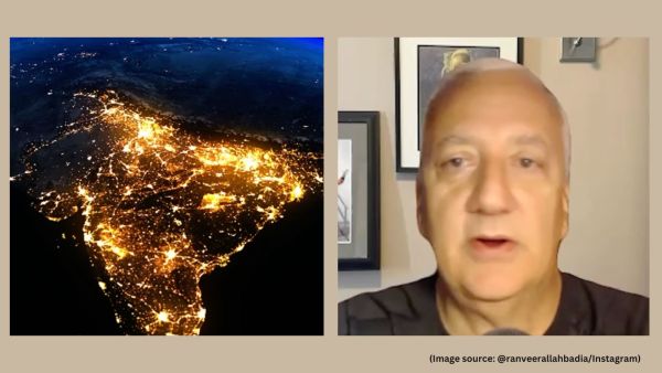 Mike Massimino went on to describe how stunning Earth looks at night when seen from orbit (Image source: @ranveerallahabadia/Instagram)