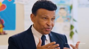 Sunny Varkey emphasised that his accomplishments were the result of extraordinary commitment, not chance (Image source: #ABtalks/YouTube)