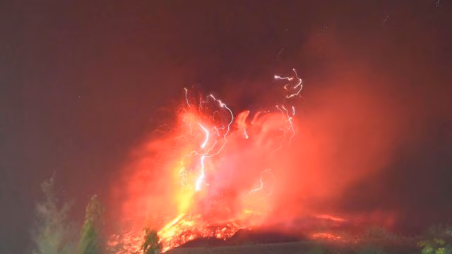 Indonesia, volcanic eruption