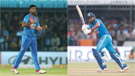 Shreyas iyer washington sundar india Asia Cup