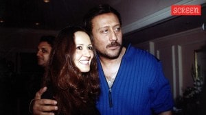 Jackie Shroff and wife ayesha shroff