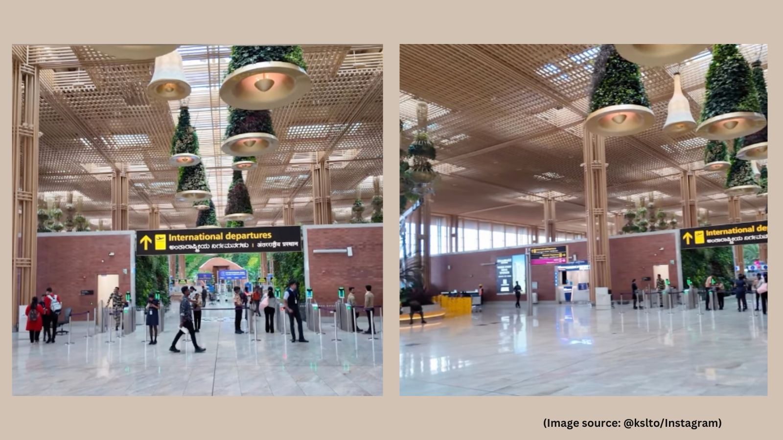Japanese Vlogger Highlights Bengaluru Airport Beauty