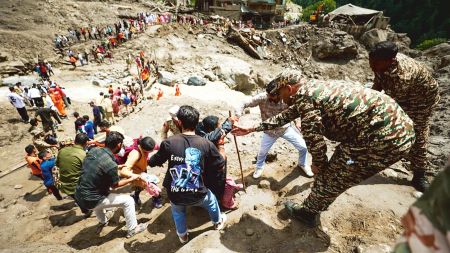 Kishtwar flash flood, flash flood, Kishtwar, Kishtwar flood, Jammu & Kashmir flash flood, Extreme weather events in J&K, Indian express news, current affairs