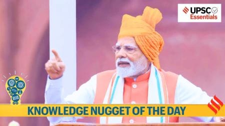Knowledge Nugget: From Policy Reforms to Missions: Key highlights of PM’s Independence Day speech you can’t Miss for UPSC Exam