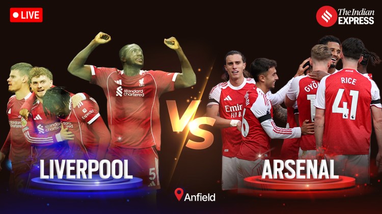 Liverpool vs Arsenal Live Score, Premier League
