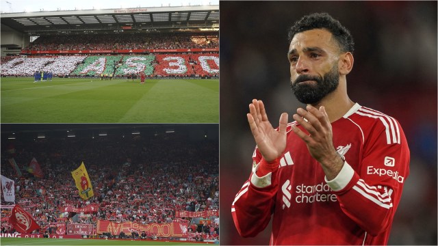 Liverpool tribute to Diogo Jota at Anfield