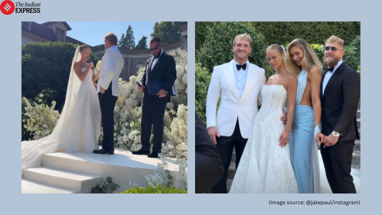 Logan Paul and Nina Adgal Married in Italy