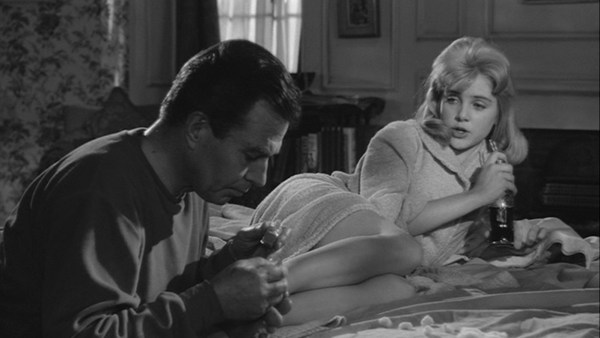 Still from Lolita (1962). Directed by Stanley Kubrick. Cinematography by Oswald Morris. Production Design by William C. Andrews.