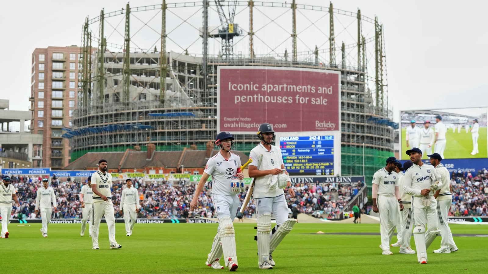 London Weather Report, India vs England 5th Test Day 3: Will rain interrupt IND vs ENG Oval Test today?