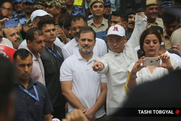 The Leader of Opposition in the Lok Sabha Rahul Gandhi said the Opposition is protesting for the right to vote for every Indian and demanded a "clean and pure" voter list.