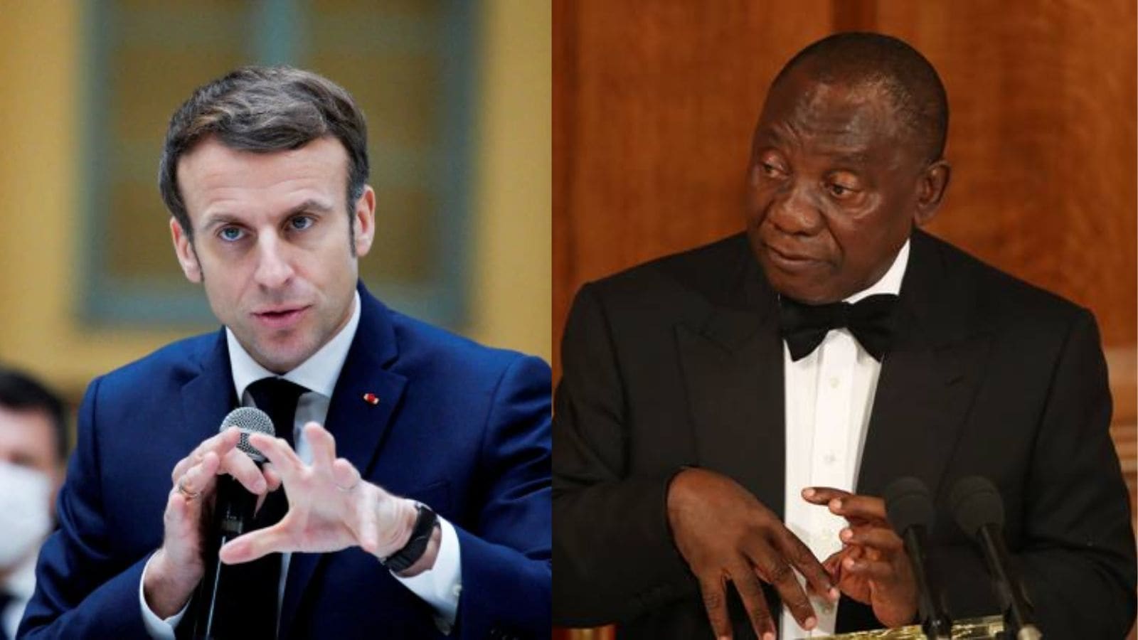 Macron discusses Ukraine, Middle East with South Africa’s Ramaphosa